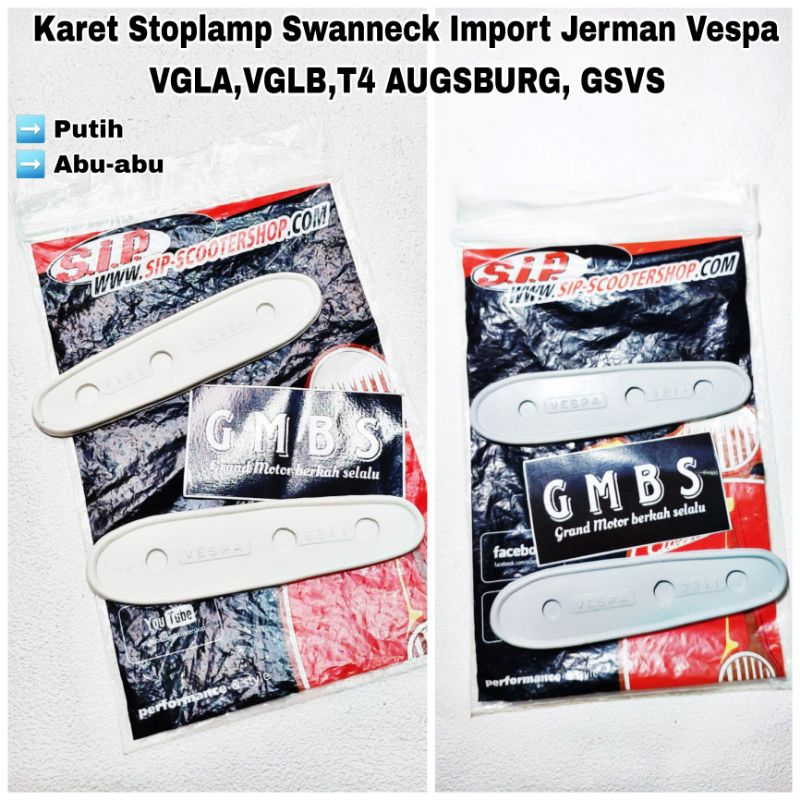 Karet Stoplamp Lampu Belakang Swanneck Hella Vespa VGLA VGLB T4 Augsburg Kongo GSVS