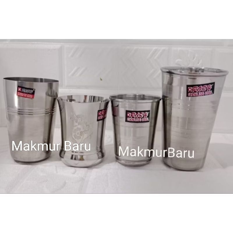 Gelas Rosh / Gelas Tanggo / Mug Stainless Tebal