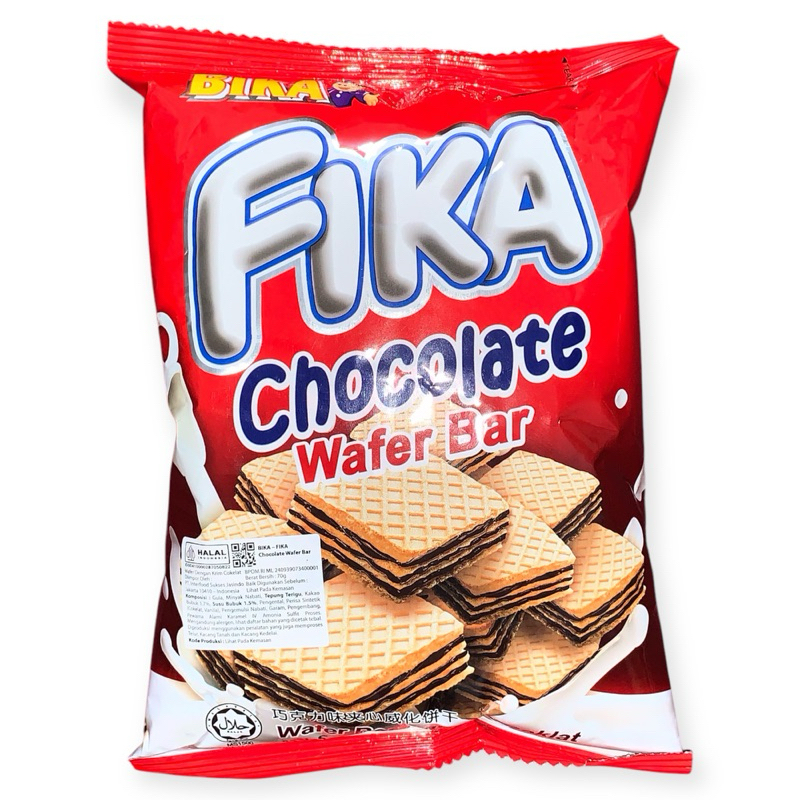 

BIKA FIKA - CHOCOLATE WAFER BAR (70g)