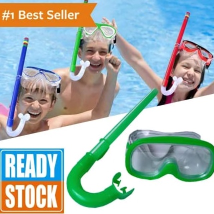 Grosir Snorkel PVC kacamata renang anak snorkling alat Selam ALAT SNORKELING Diving kaca mata berena