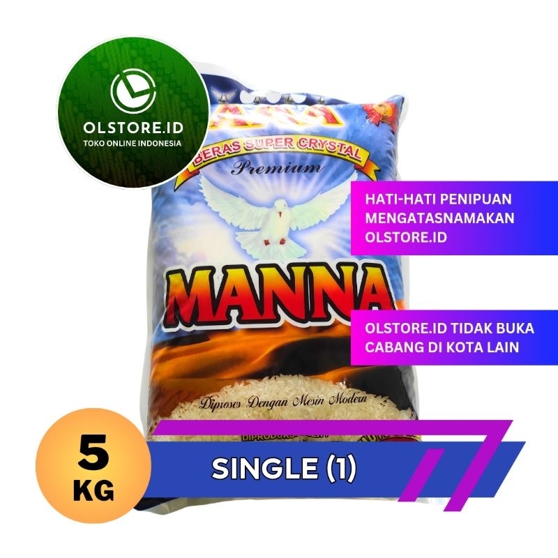 

Beras Manna Premium 5kg 1sak