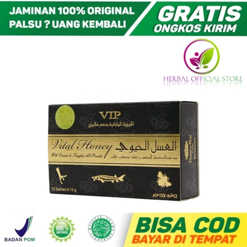 

VITAL HONEY VIP 1 BOX ISI 12 SACHET