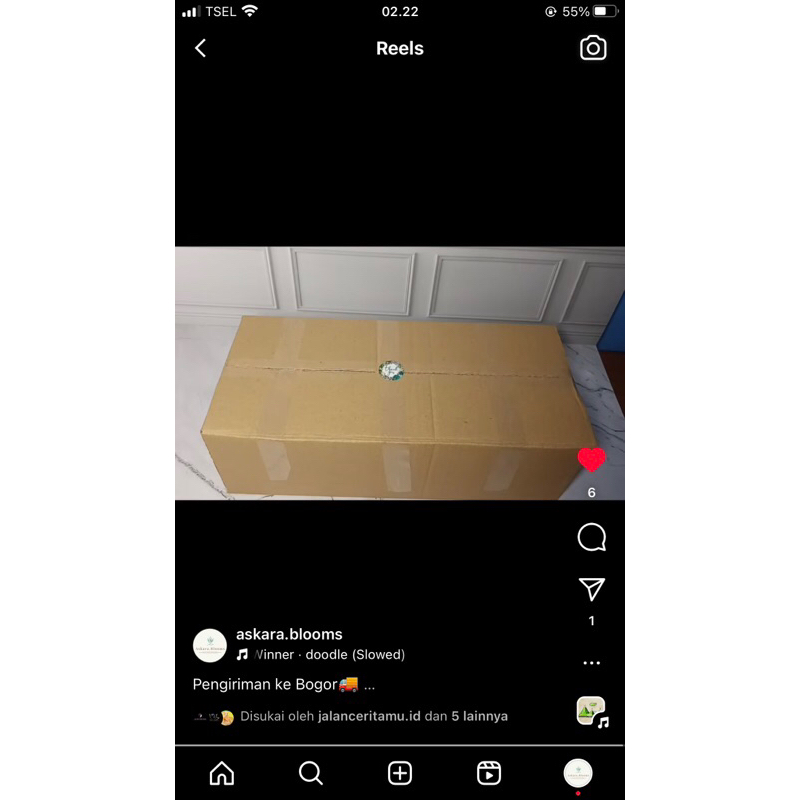 

packing kardus & bubble warp