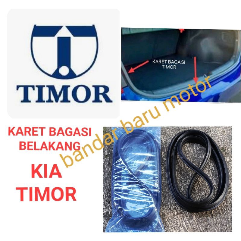 KARET BAGASI BELAKANG MOBIL SEDAN KIA TIMOR UNTUK UKURAN SATU PINTU BAGASI