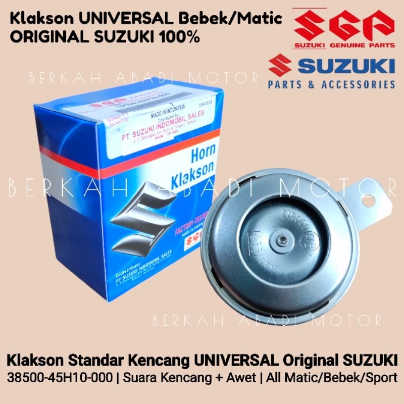 [ORI 100%] Klakson Motor Bebel Matic UNIVERSAL Original SUZUKI | Bell Bel Beat Vario Supra Vega Mio