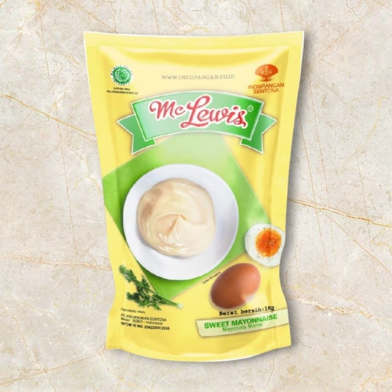 

McLewis Sweet Mayo | Mayonais Manis 500gr-1kg