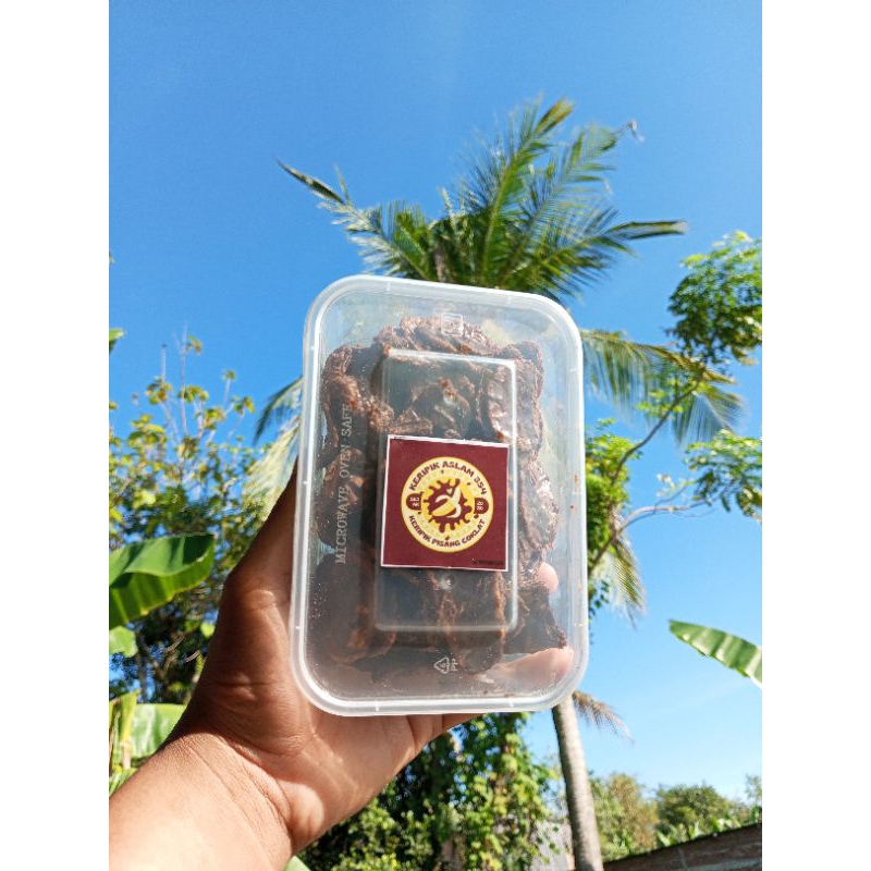 

keripik pisang coklat lumer/box 650 ml
