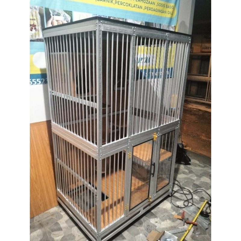 catroom kandang kucing hollo galvalum