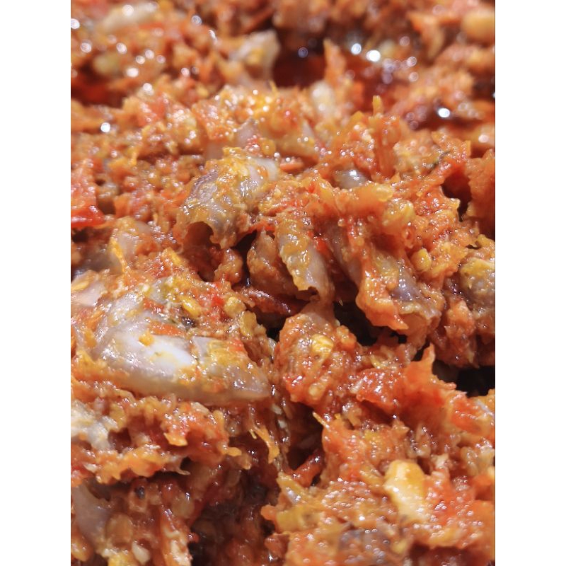 

Sambal ulek Cumi pecinta pedas selera mantap 150 Gram