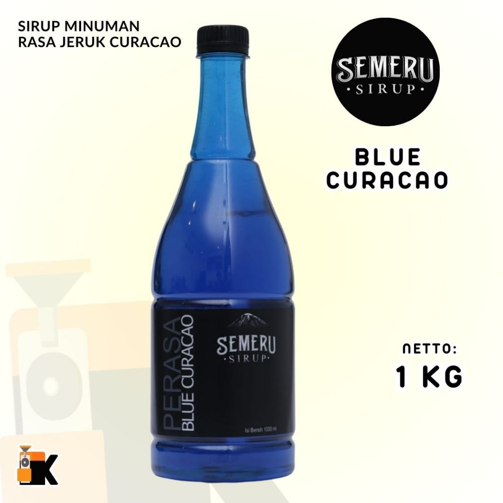 

Kieta Roastery - Syrup Semeru Blue Curacao 1100ml