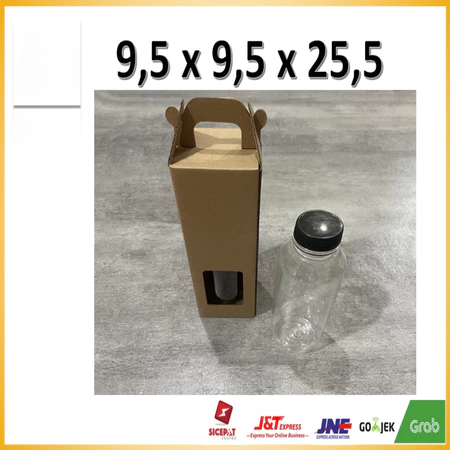 Gable Box Packaging Tumbler Botol Minum Ukuran 1 Liter
