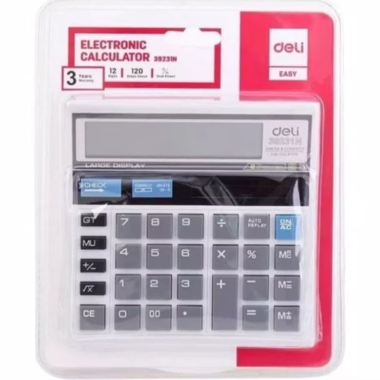 

Kalkulator 12 digit Calculator 12 digits Deli