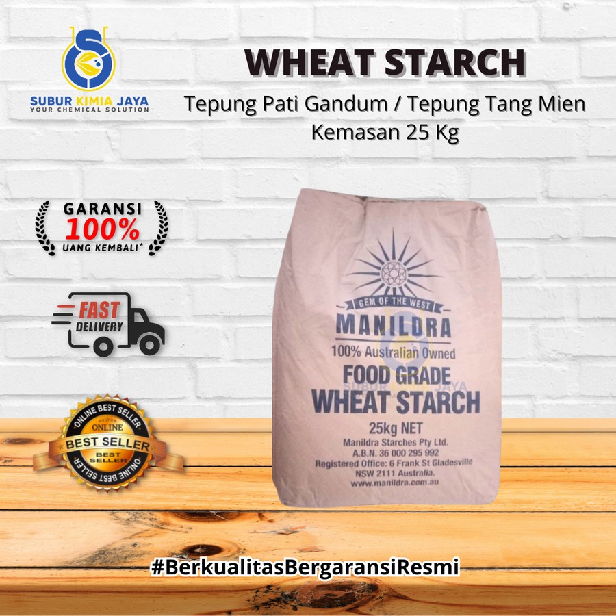 

Wheat Starch 25kg / Tepung Pati Gandum / Tepung Tang Mien / Bahan Dimsum