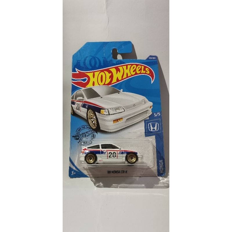 Hotwheels Honda CR X putih