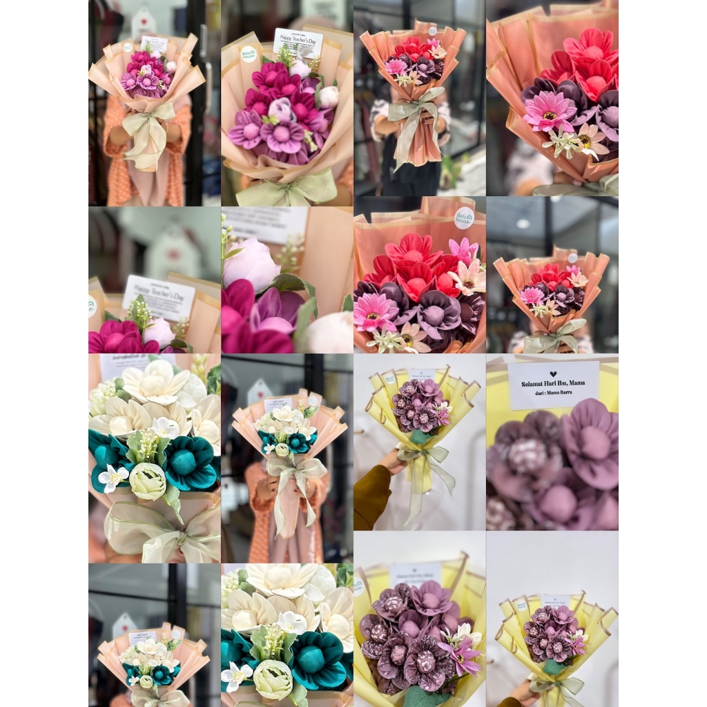 

Belshouse Hijab - BUKET HIJAB / BOUQUETS