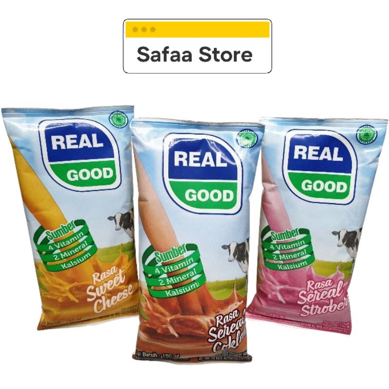 

REAL GOOD SUSU BANTAL 50ML ECER