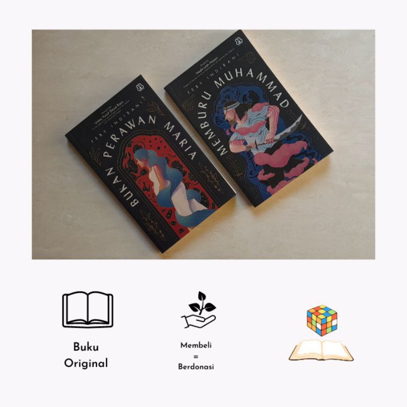 Preloved Original Memburu Muhammad & Bukan Perawan Maria - Feby Indirani