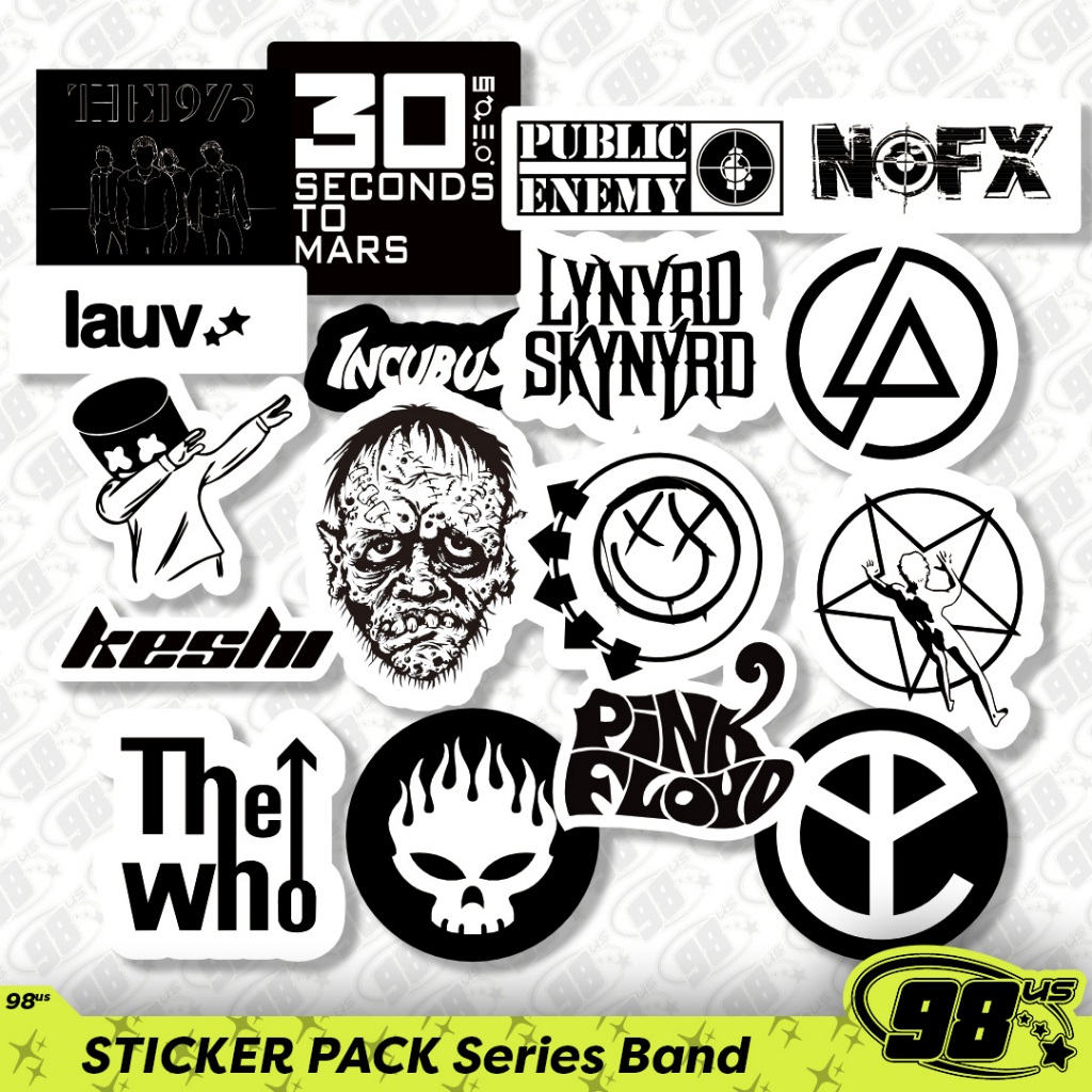 

Sticker Pack TUMBLR CASE AESTHETIC HP Black&White 26