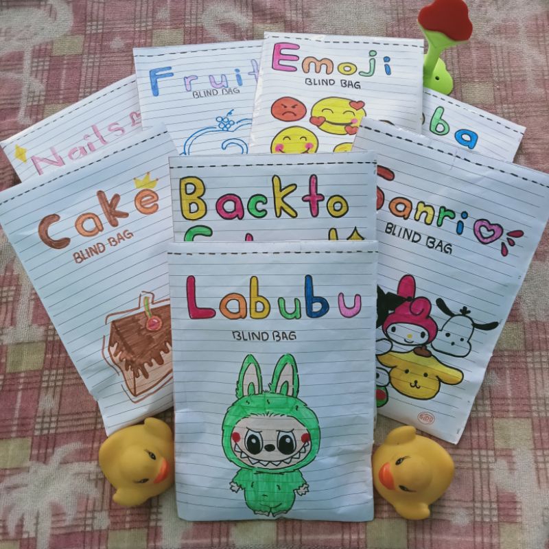 Blind bag paper Squishy