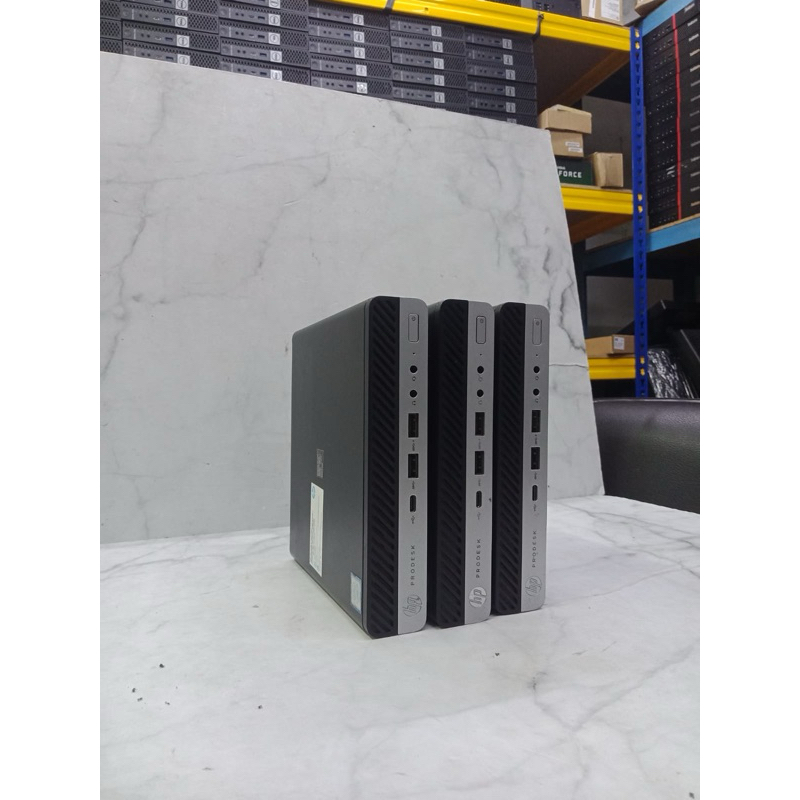 PC MINI HP PRODESK 600 G3 CORE I5 7500T RAM 16GB SSD 512GB