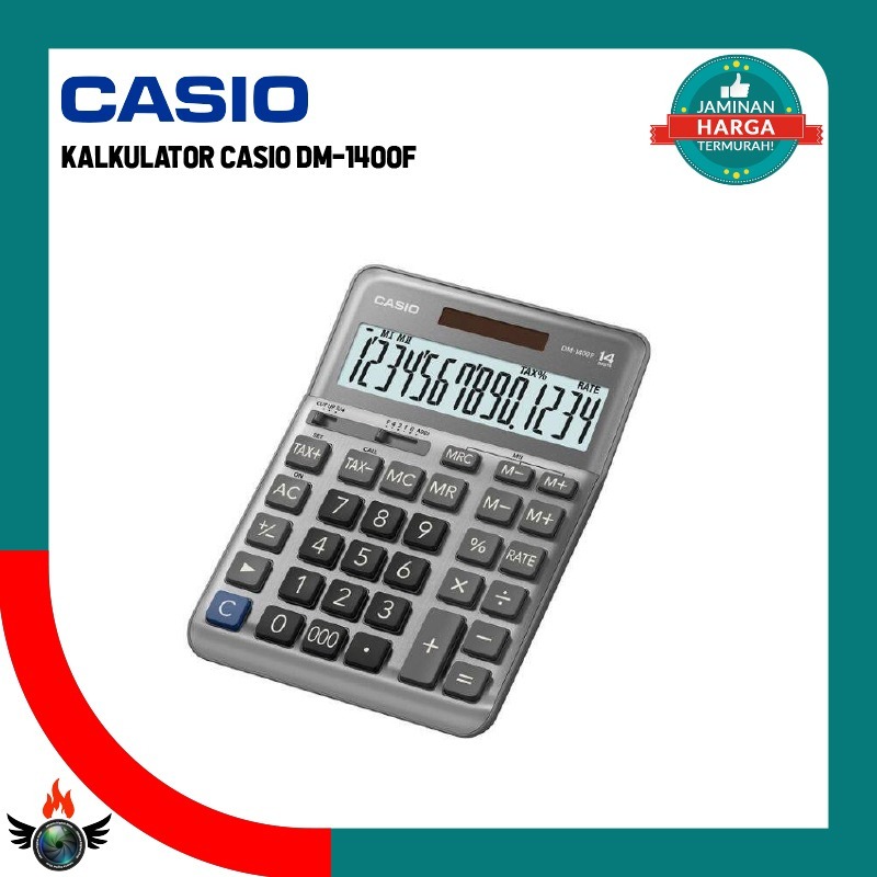 

CASIO DM-1400F - Kalkulator