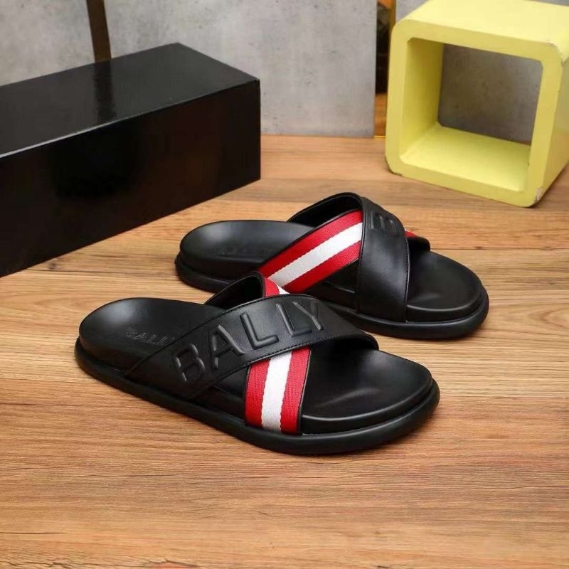 SANDAL SLIDE SELOP SILANG PRIA B'L1 07001 MIRROR QUALITY