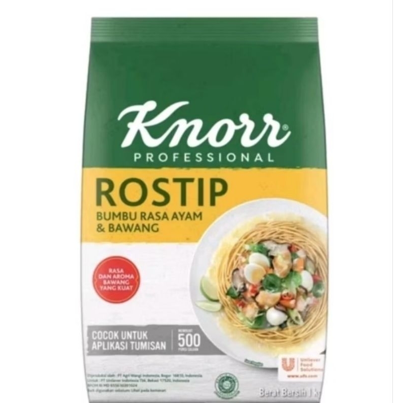 

Rostip ayam/knorr bumbu pelezat rasa ayam 1Kg