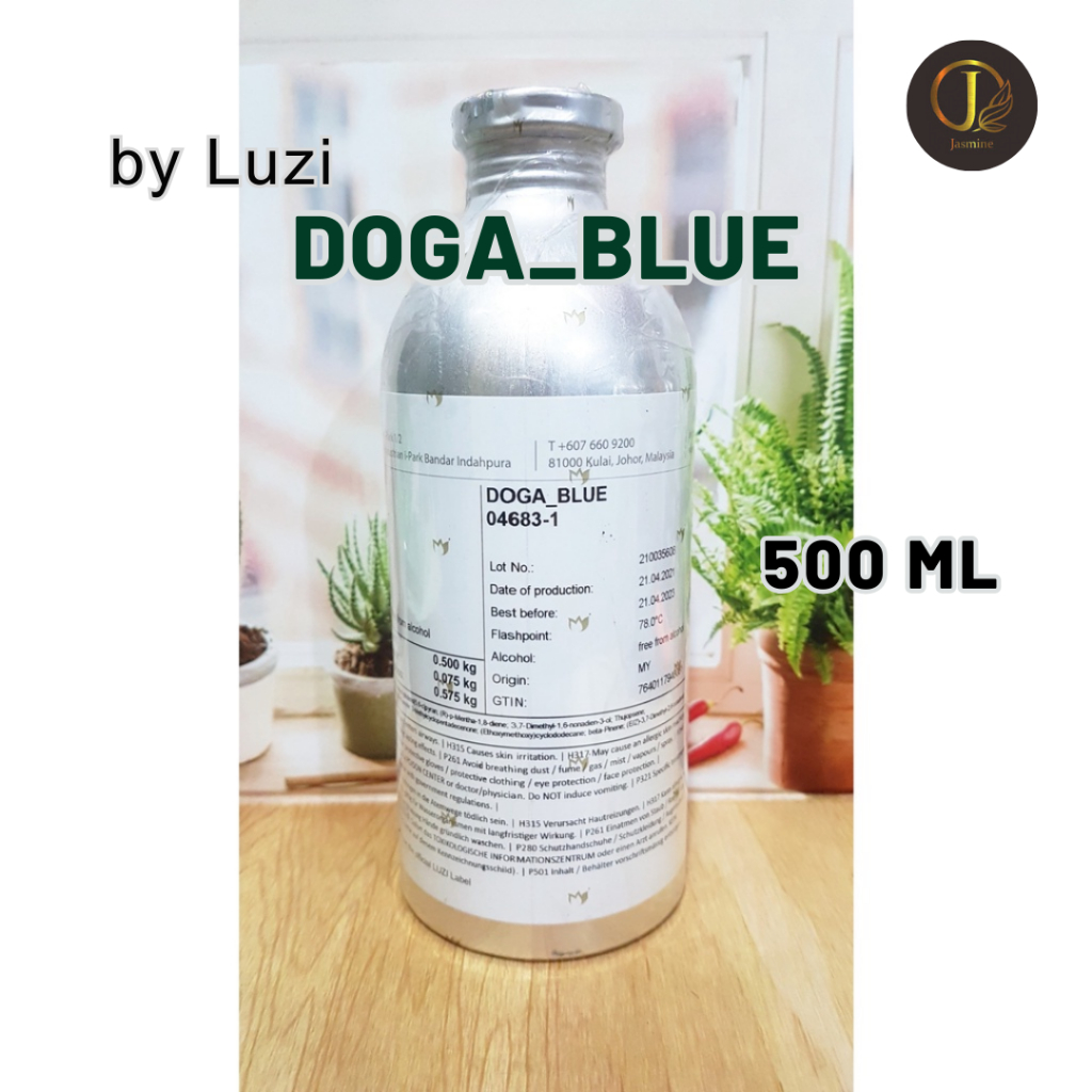 Bibit Parfum Luzi DOGA BLUE Searah dengan D&G Light Blue 500 ml SEGEL PABRIK