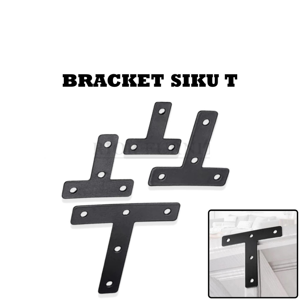 Plat Siku T Konektor Siku T Frame Siku T
