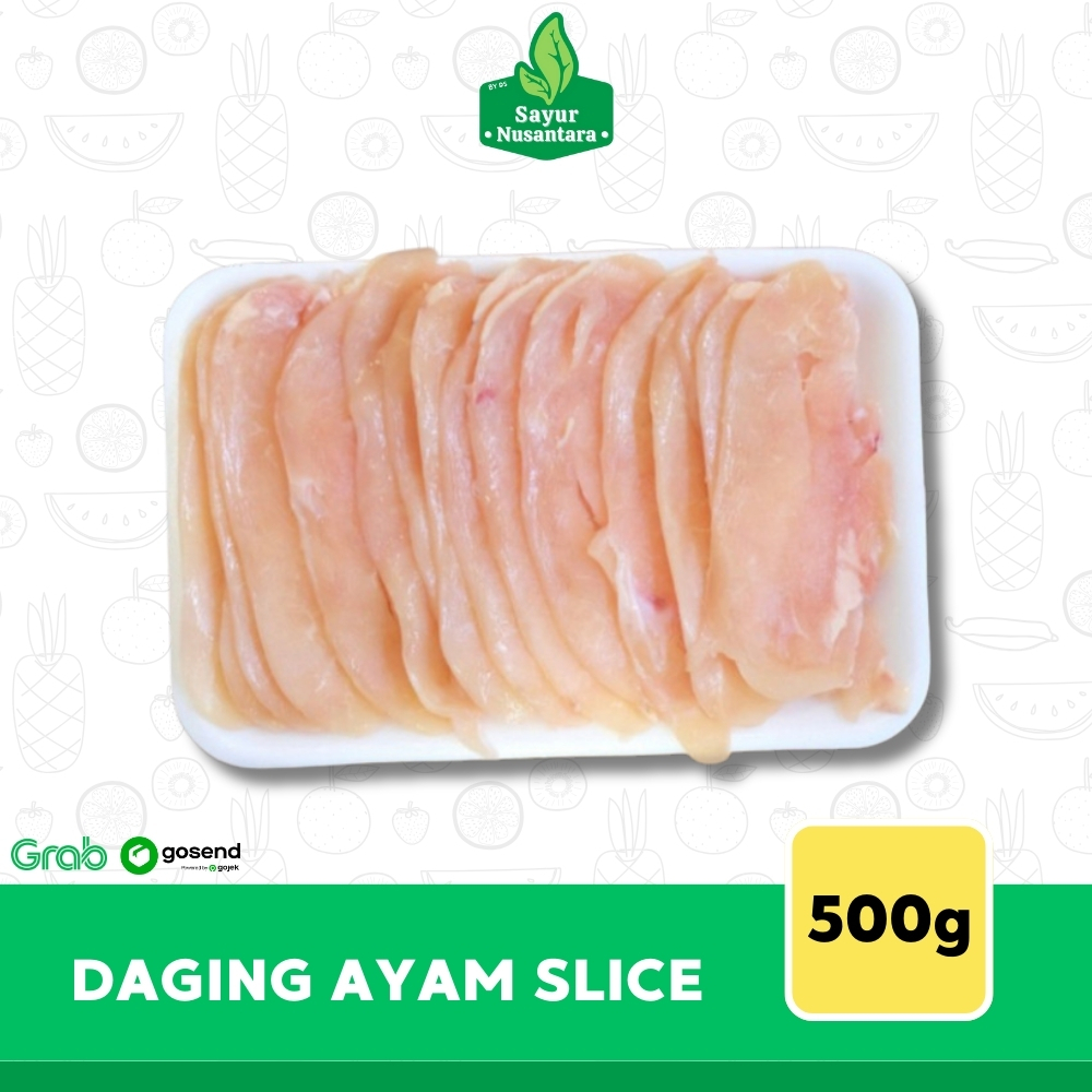 

Daging Ayam Slice 500gr - Sayur Nusantara