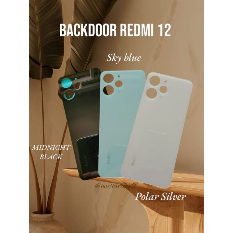 BACKDOOR / CASING REDMI 12
