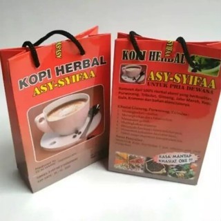 

Kopi Herbal Asy-Syifa Original Isi 2 Bungkus kopi Herbal asy syifa