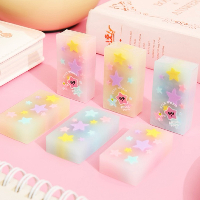 

Star Eraser Penghapus Bentuk Bintang Rainbow #t063