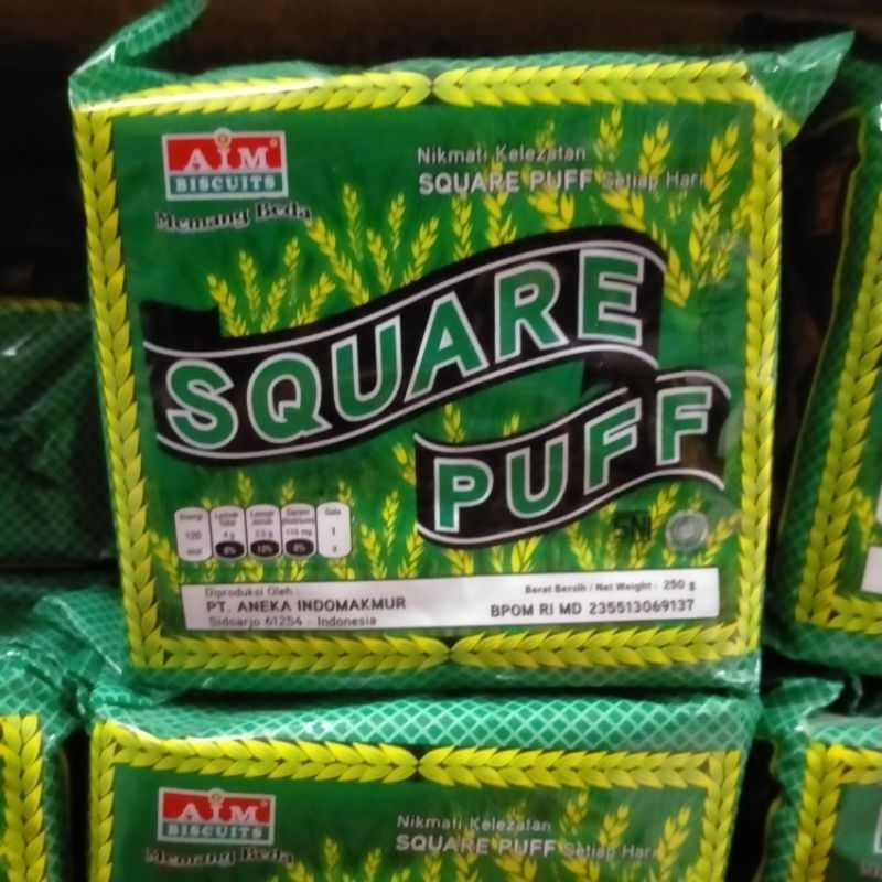 

AIM Square Puff Aneka Biscuit 250gr