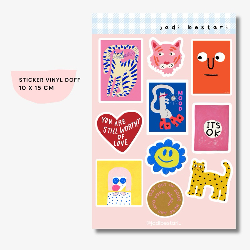 

Sticker Pack Affirmation Aesthetic