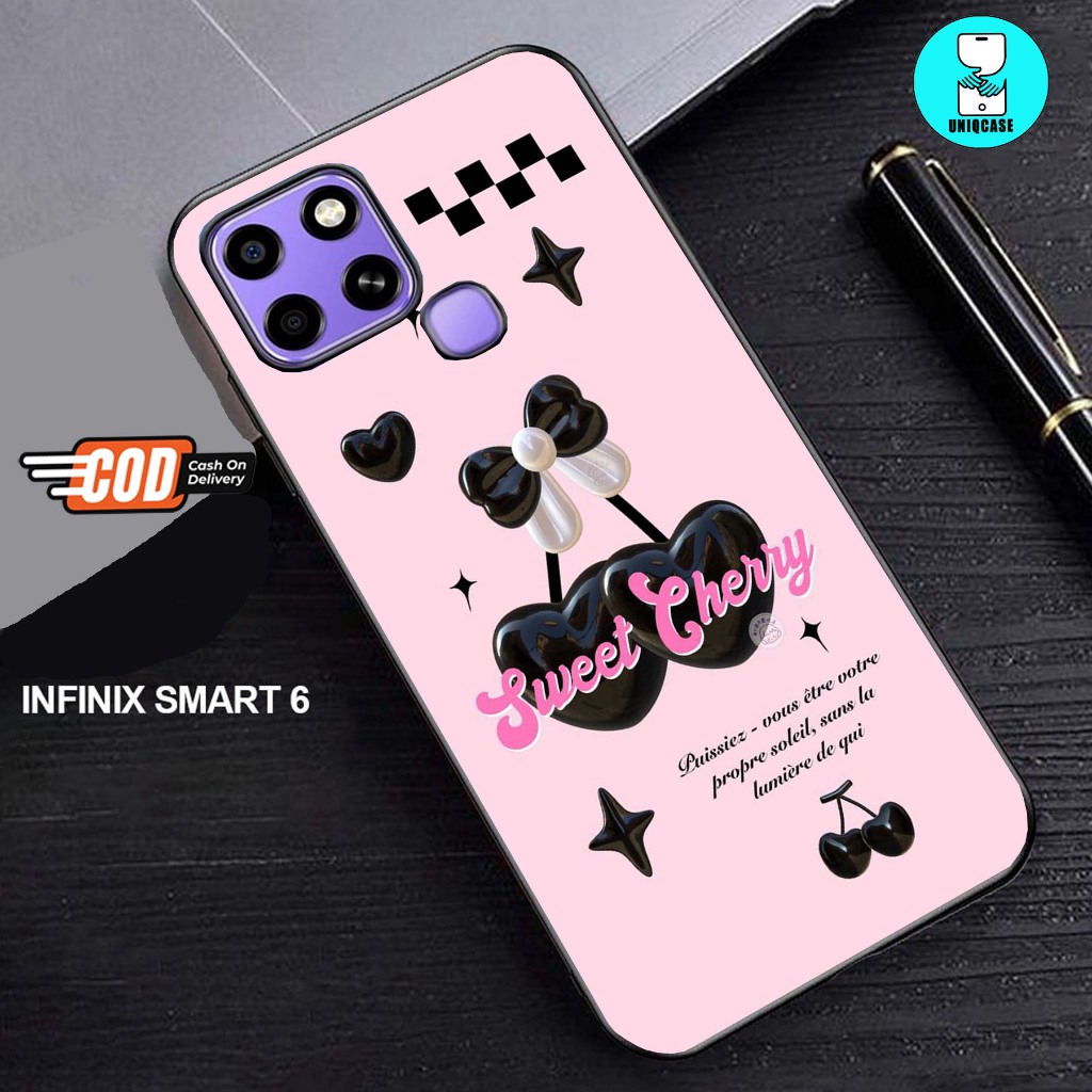 CASE GLOSSY INFINIX SMART 6 dan ALL TYPE SMARTPHONE & ANDROID Bisa request tipe Cassing Hp - Case Te