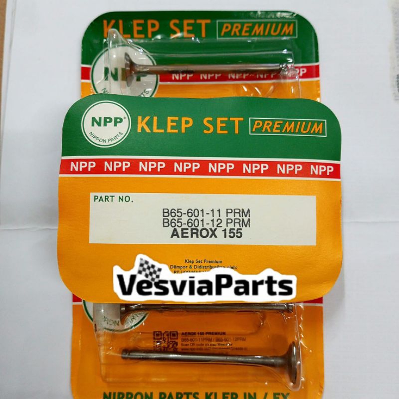 KLEP SET PAYUNG KLEP AEROX 155 NPP PREMIUM