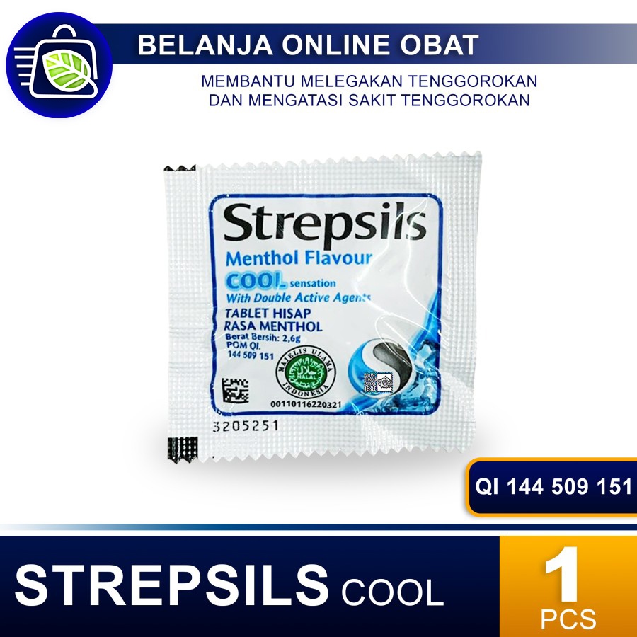 

STREPSILS // Permen Pereda Tenggorokan