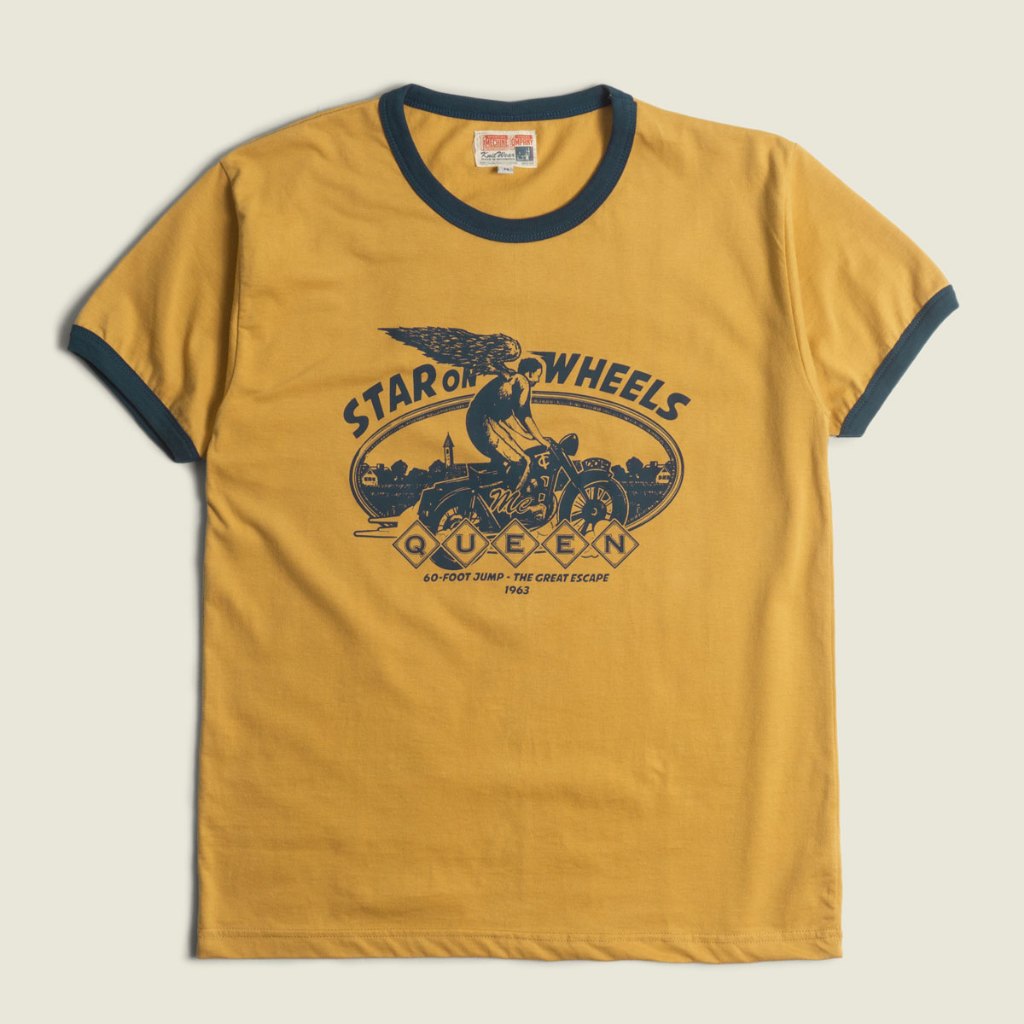 The Steve McQueen T-shirt - Sunburst RAF Blue