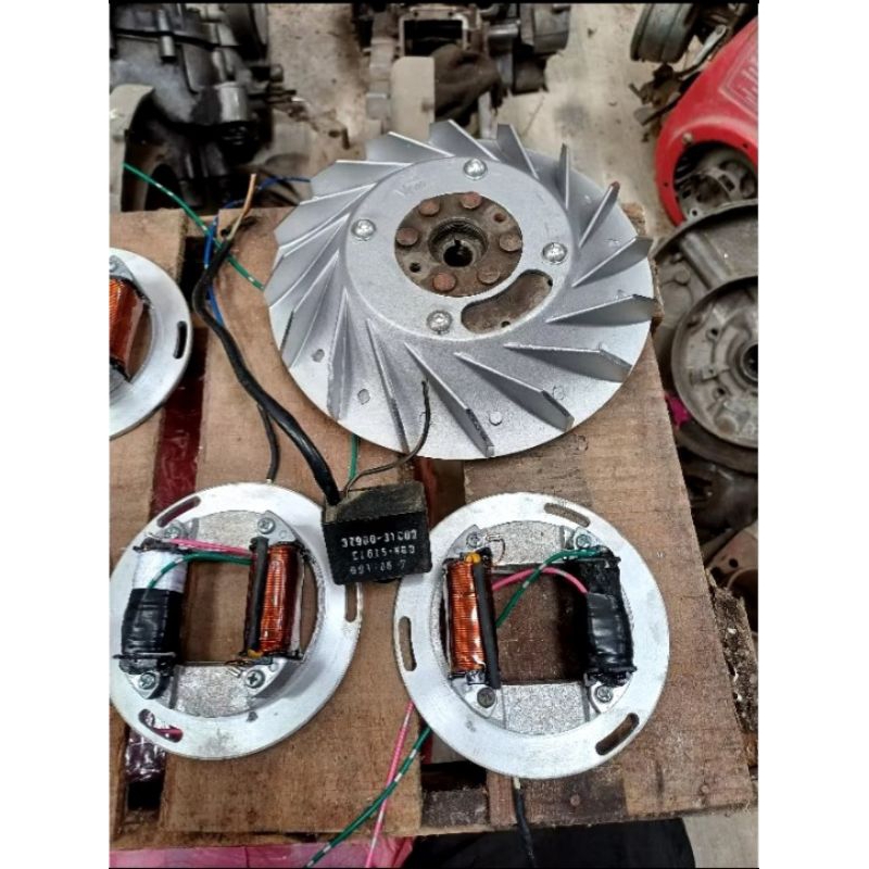 pengapian vespa set cdi rc
