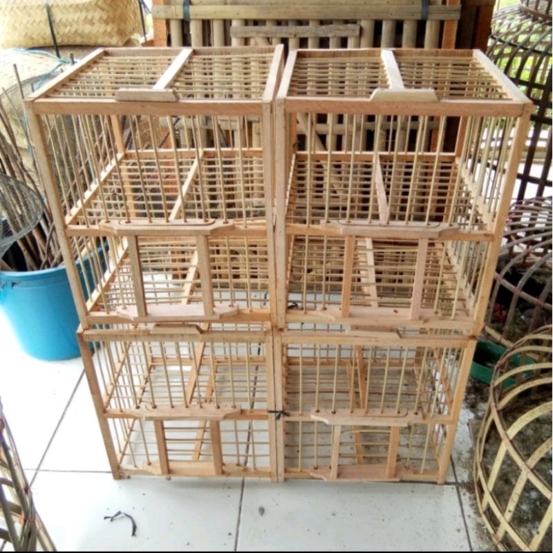 kandang kotak merpati 2 pintu