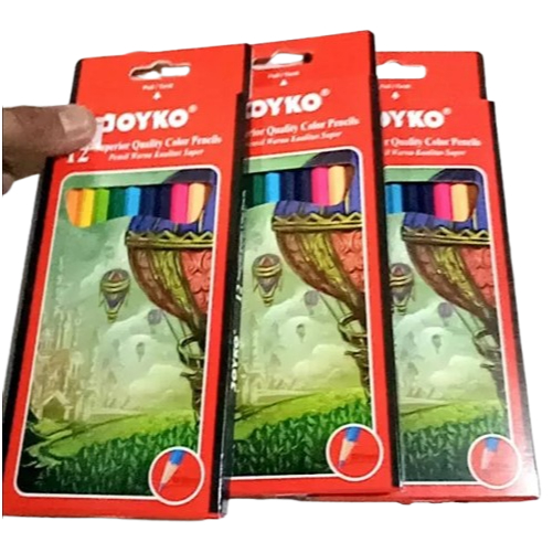 

Cat Kayu Pensil Warna Joyko 12 Panjang CP - 100