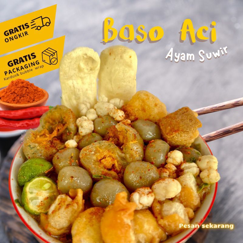 

BASO ACI AYAM SUWIR VIRAL /MURAH ENAK LEZAT
