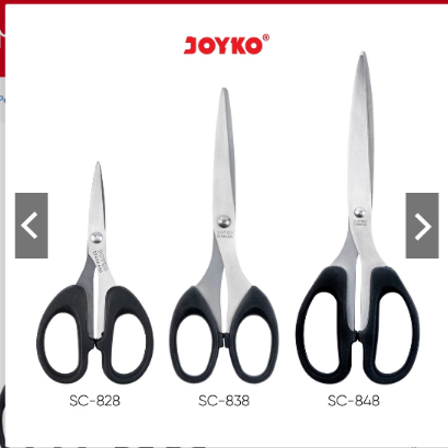 

Gunting Scissors Joyko SC-828~848 gunting murah