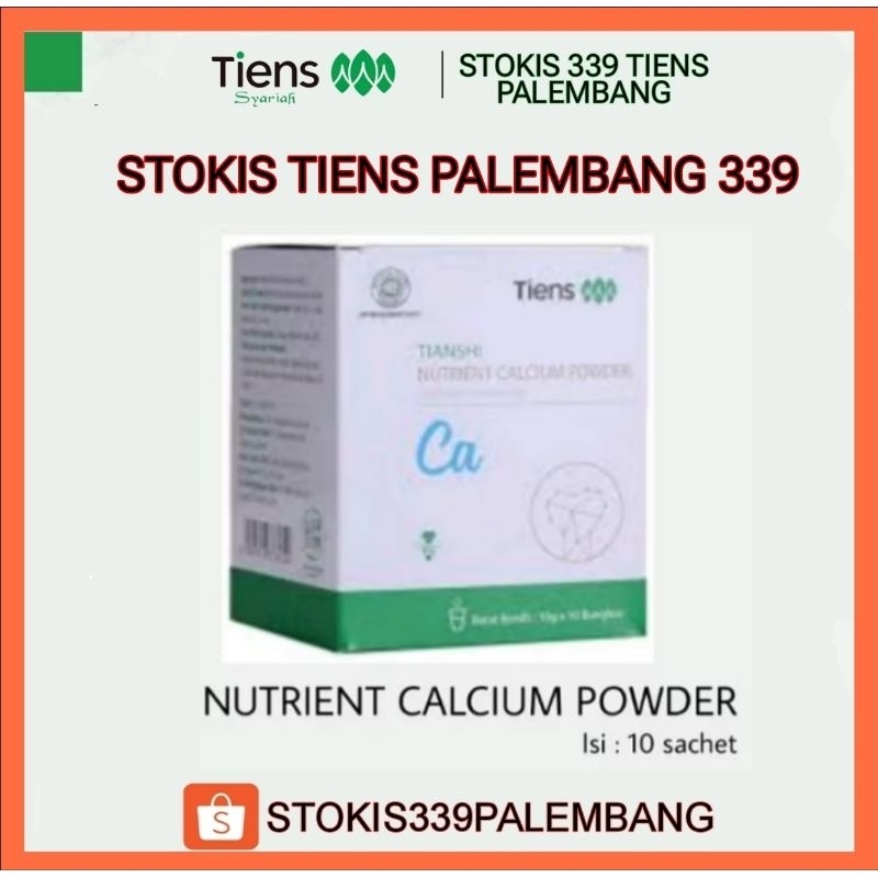 (BISA COD) NUTRIENT CALSIUM POWDER TIENS / KALSIUM TIENS / SUSU KALSIUM TIENS / CALSIUM TIANSHI