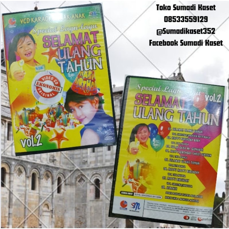 VCD spesial love selamat ulang tahun vol 2 produksi silogan music