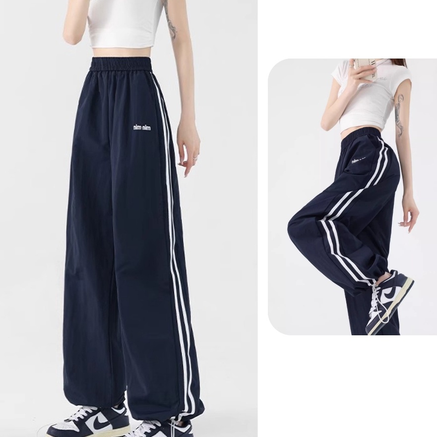 KP8 keygirl Celana Panjang Wanita Polos celana trang KasualJazz Dance Pants womens summer thin track