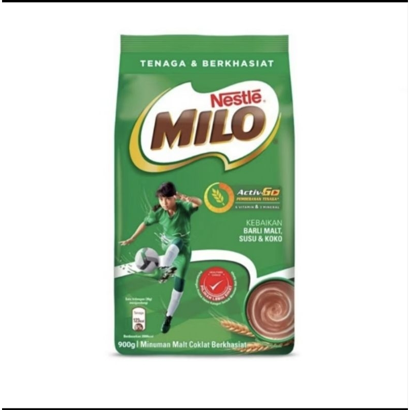 

Nestle Milo Minuman Malt Coklat Berkhasiat 900g