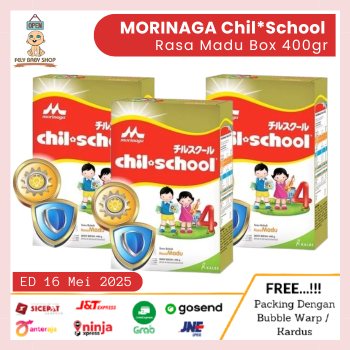 

Morinaga Chil School Gold Reguler Madu 400gr