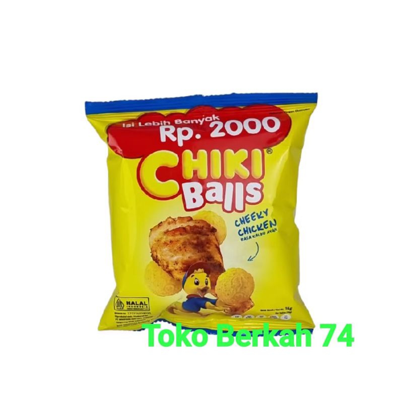 

CHIKI BALLS RASA AYAM 1 Sachet 16gr murah, untuk bingkisan ulang tahun